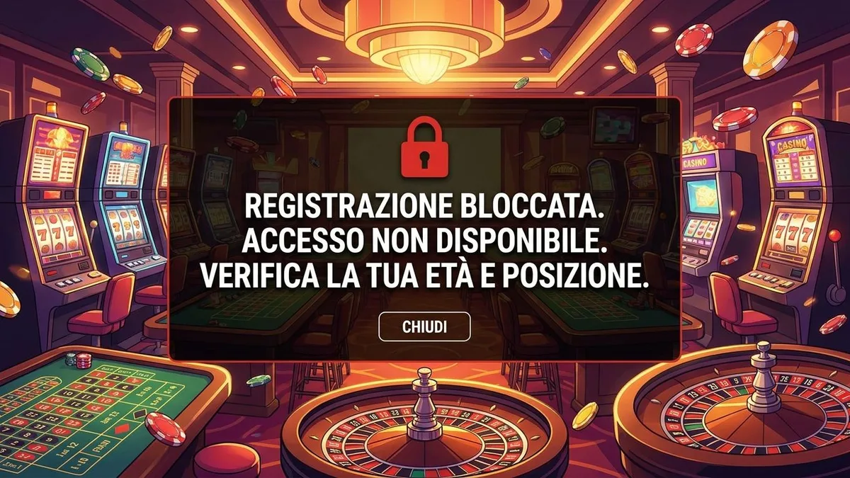 Registrazione con bonus